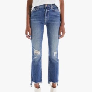 Mother The Insider Crop Step Chew Dancing On Coals Size 27